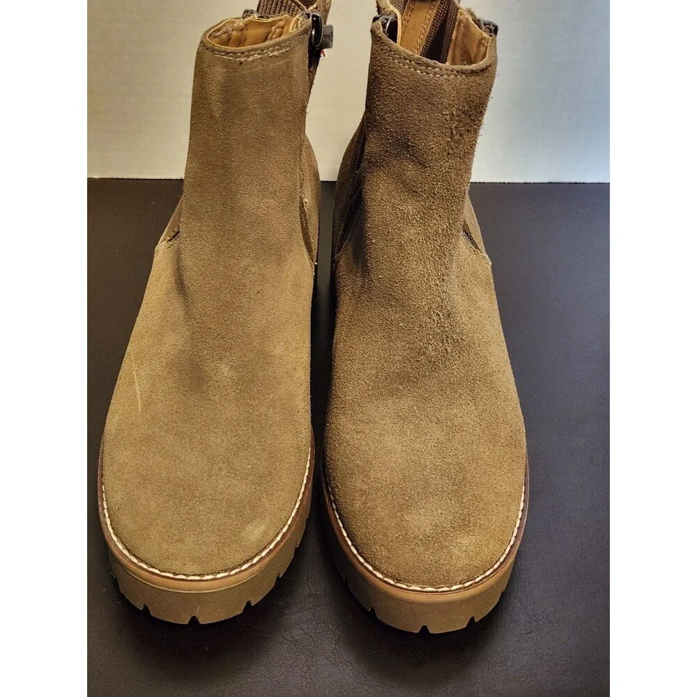 Sz8.5 - Blondo Damaris Womens Brown Suede Boot Waterproof